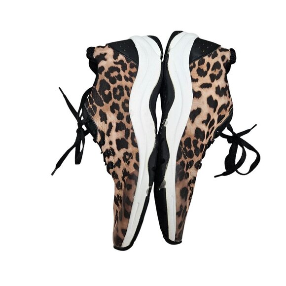 Vionic Womens Tourney Leopard Print Athletic Sneakers Size 8 No Insoles Lace Up‎ - Picture 9 of 11